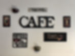 Cafe sign on the wall